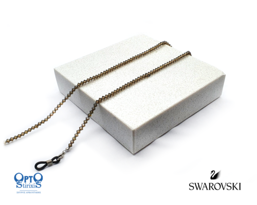 ΑΛΥΣΙΔΑ SWAROVSKI ΜΕ 191 ΠΕΤΡΕΣ ΚΑΦΕ (κωδ.7021802)