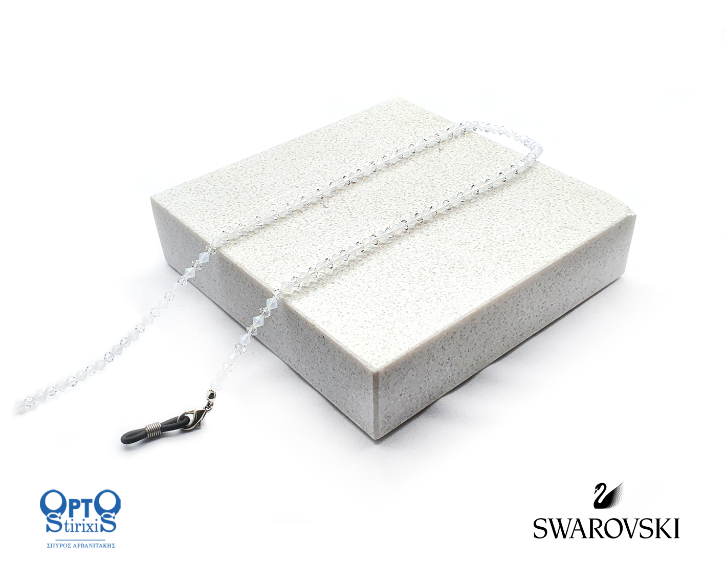 ΑΛΥΣΙΔΑ SWAROVSKI ΜΕ 191 ΠΕΤΡΕΣ ΔΙΑΦΑΝΗ/ΛΕΥΚΗ (κωδ.7021821)