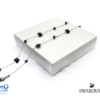 ΑΛΥΣΙΔΑ SWAROVSKI ΠΕΤΑΛΟΥΔΑ ΜΑΥΡΗ (κωδ.7021840)