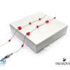 ΑΛΥΣΙΔΑ SWAROVSKI ΠΕΤΑΛΟΥΔΑ ΚΟΚΚΙΝΗ (κωδ.7021844)