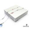 ΑΛΥΣΙΔΑ SWAROVSKI 14 ΠΕΤΡΕΣ ΦΟΥΞΙΑ (κωδ.7021865)