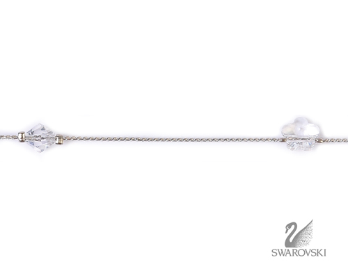 ΑΛΥΣΙΔΑ SWAROVSKI ΛΟΥΛΟΥΔΙ ΔΙΑΦΑΝΟ (κωδ.7021852) - Image 2
