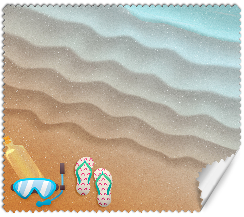 ΠΑΝΑΚΙ Microfiber Digital - SUMMER 14x16cm (κωδ.7074462)