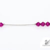 ΑΛΥΣΙΔΑ SWAROVSKI 14 ΠΕΤΡΕΣ ΜΩΒ (κωδ.7021887) - Thumbnail Image 2